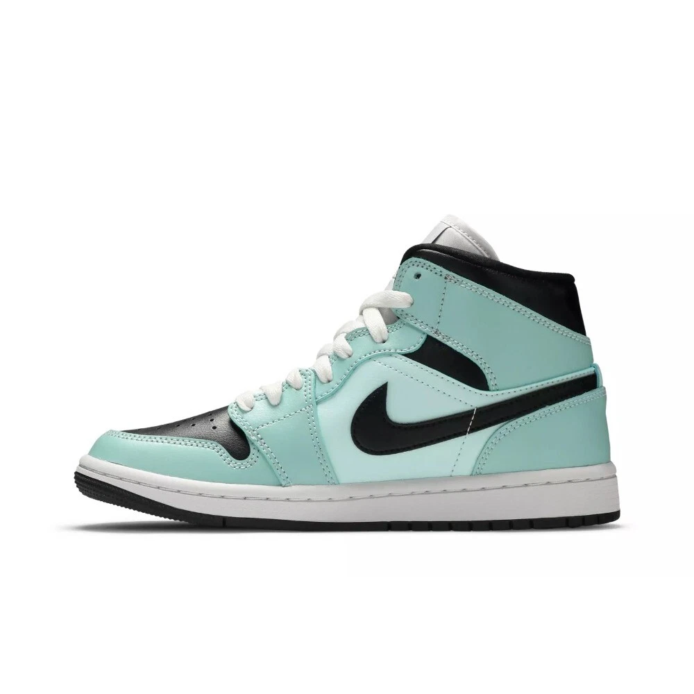 Jordan 1 Mid Aqua Black W for sale | eBay