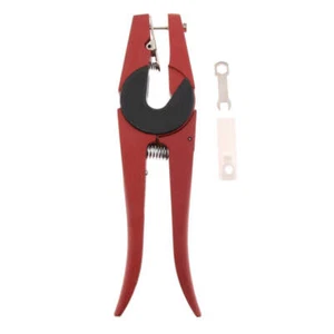 Ear Tag Applicator Plier - Metal Livestock Animal Cattle Punch Tagger Tool - Picture 1 of 5