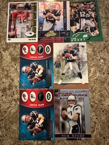 (7 Card Lot) 2002 Tom Brady New England Patriots (The Goat) - Picture 1 of 16