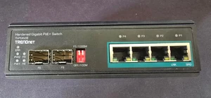 TRENDnet TI-PG80B 8-Port PoE+ DIN (24-56V) Switch - Afbeelding 1 van 4