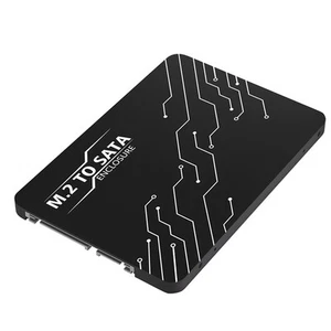 Adaptateur M.2 Vers Boîtier SATA 2.5, Convertisseur SSD NGFF Basé sur SATA 8372 - Afbeelding 1 van 8