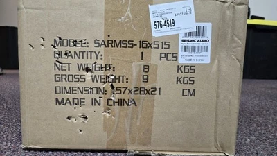 Seismic Audio SARMSS 16x515 16 Channel Splitter XLR TRS Snake 5' & 15' trunks #2 - Image 1 of 4