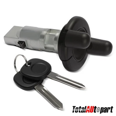 Ignition Lock Cylinder Zamak 5 w/Keys for GMC Envoy Buick Rainier Chevrolet SSR - Image 1 of 4