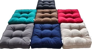 10cm Thick Soft Comfortable Square Seat Cushion for Garden Home Indoor Outdoor - Picture 1 of 53