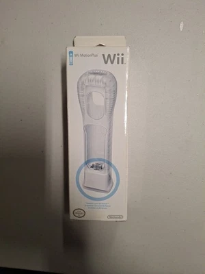 Wii Motion Plus Adapter w/ Controller Cover New Sealed w/ Box 2009 Nintendo OEM - Image 1 of 4