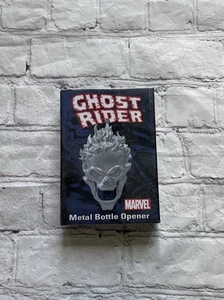Apribottiglie metallo Marvel Ghost Rider Diamond Select Toys teschio sigillato nuovo - Foto 1 di 2