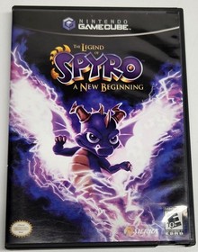 Legend of Spyro: A New Beginning (Nintendo GameCube, 2006) No Manual, Tested