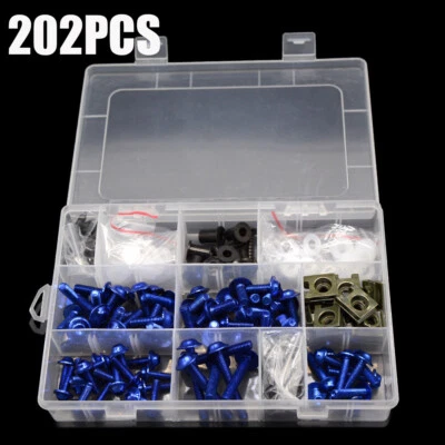 Fairing Bolt Kit Nuts Clips Screws For BMW K1200S K1300R K1300S K1300GT K1600GT - Изображение 1 из 4