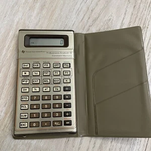 Texas Instruments TI Business Analyst - II 2 Calculadora de memoria constante de colección - Imagen 1 de 7