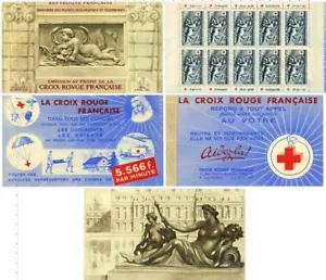 France - carnet Croix Rouge 1952 neuf ** - Zdjęcie 1 z 1