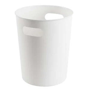 (4 pack) Mainstays Basic 2.64 Gallon Wastebasket in White for Bathroom - Picture 1 of 5