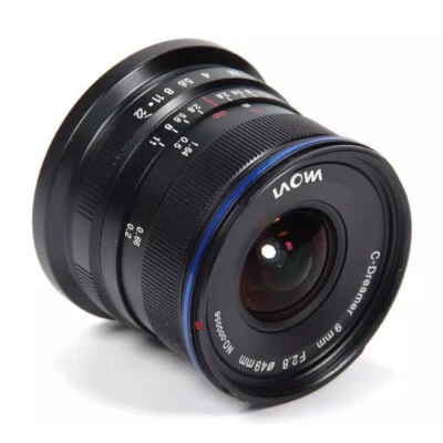Venus Laowa 9mm f/2.8 Zero D Ultra Wide Angle for Fuji X Sony E Canon EF M/43 L - Image 1 of 4