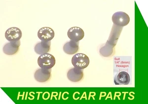 Triumph TR3 TR3A TR3B 1955-62 Set of Dashboard SWITCH KNOBS Knob Set - Picture 1 of 1