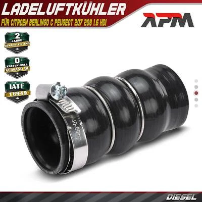 Ladeluftschlauch Turboschlauch für Citreon Berlingo Peugoet 207 208 301 308 1.6L - Bild 1 von 4