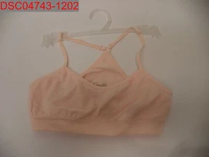 NWT - Jessica Simpson Girl’s Peach Seamless Bralette Sz S (7/8), 192936035819 - Picture 1 of 8
