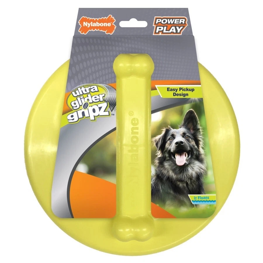 Nylabone Power Play Ultra Glider Gripz Flying Disc Dog Toy, Large - Image 1 of 4