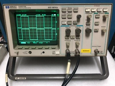 HP/Agilent 54603B 60MHz 2-Ch Oscilloscope with 54652A Parallel Interface Module - Image 1 of 4