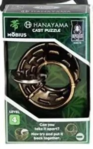 Hanayama Cast Puzzle Model: "MOBIUS" Level: 4 - Picture 1 of 4