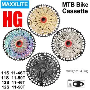 Cassette de bicicleta ultraligero de 11 velocidades 12 velocidades HG MTB Cassette Maxxlite - Imagen 1 de 25