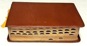 Bible, KJV, Calfskin, The Church of Jesus Christ of Latter-Day Saints 1979 - Picture 1 of 12