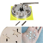 Star Disc Cutter 5Mm To 31Mm Set Of 10 Punches,Suitable For Jewelry Dies Ewelry