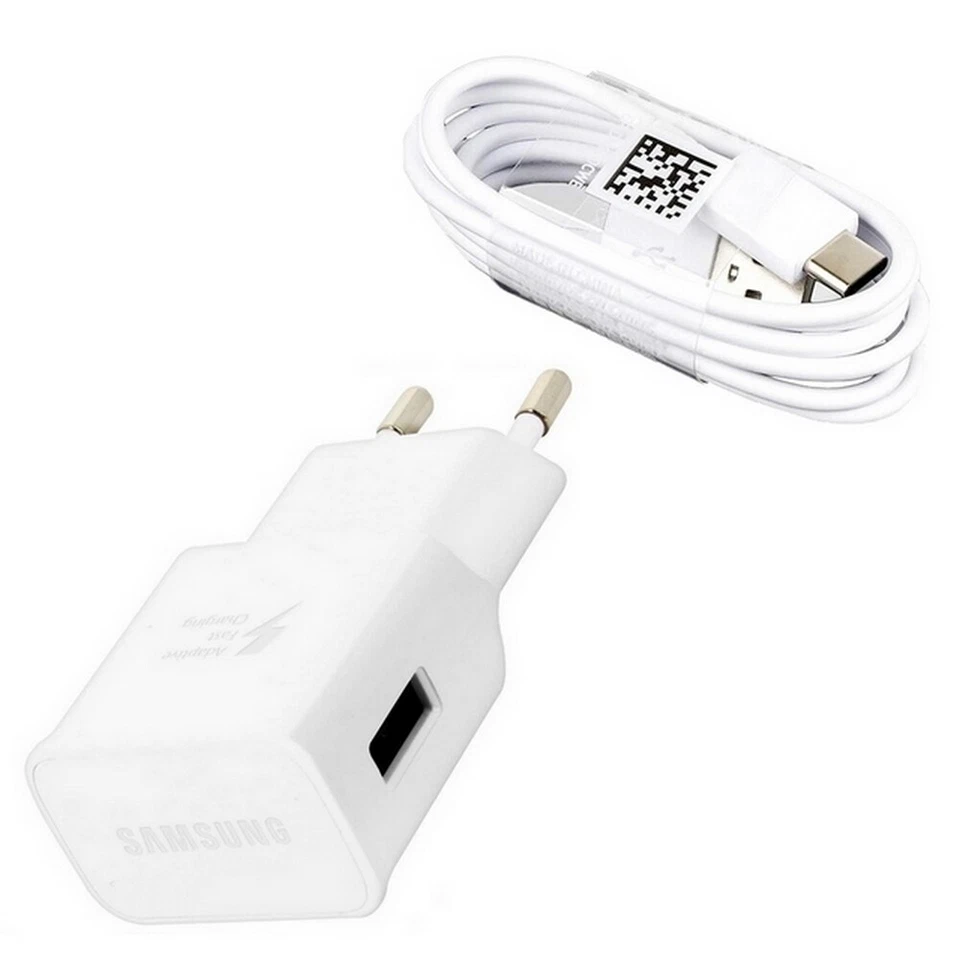 SAMSUNG CARICABATTERIE ORIGINALE FAST CHARGING EP-TA200 per GALAXY A20E A30S - Immagine 1 di 3