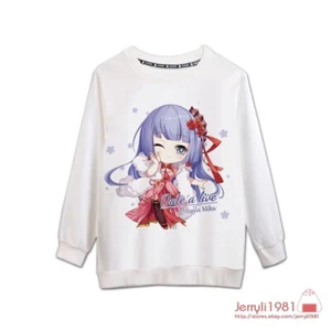 Izayoi Miku DATE A LIVE Anime Unisex Long sleeves sweat shirt Jacket Coat - Picture 1 of 3