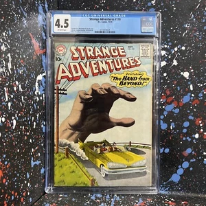 Strange Adventures #110 (Nov 1959, DC) CGC GRADED 4.5 - CLASSIC COMIC BOOK COVER - Picture 1 of 10