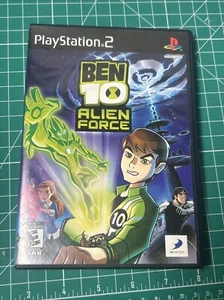 Ben 10: Alien Force (PS2, 2008) *CIB* Disc is NEAR MINT* Black Label* FREE SHIP! - Picture 1 of 4