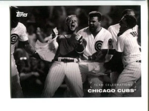 Topps On Demand 2019 blanco y negro exclusivo en línea Team Celebrations Cubs ⚾ - Imagen 1 de 2