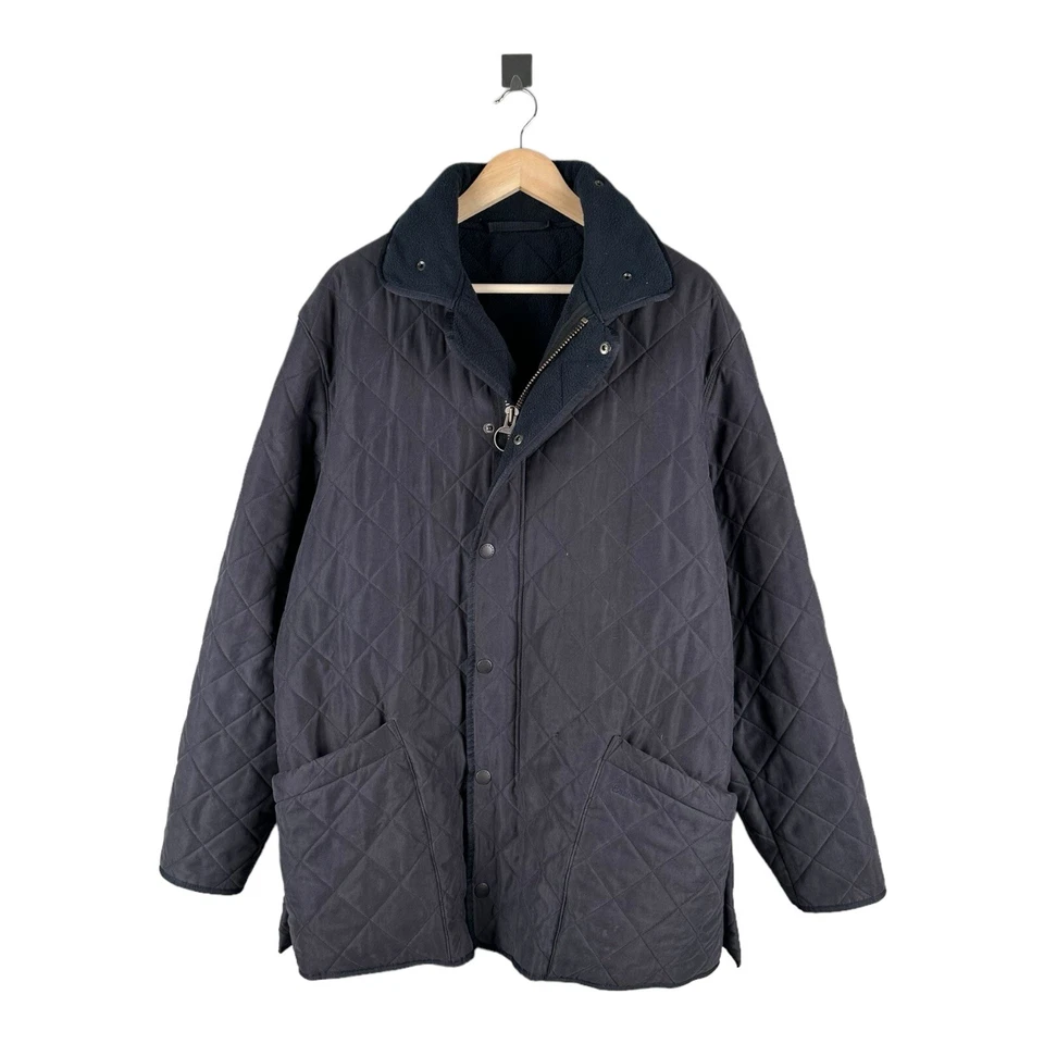 BARBOUR Quilted Microfibre Polarquilt Jacket Black Size XL - Image 1 of 4