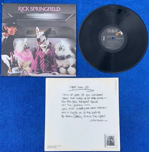 Rick Springfield Success Hasn't Spoiled Me 1982 Vinyl LP in Near Mint! Condition - Picture 1 of 4