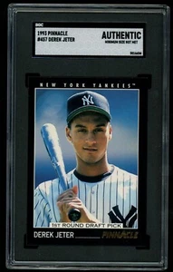 Pinnacle #457 Derek Jeter 1993 novato SGC auténtico como nuevo - Imagen 1 de 2
