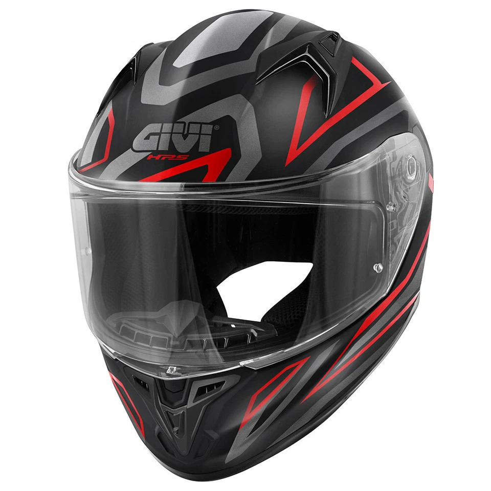 Full-Face GIVI 50.7 Proton Matt Titanium Red Helmet Size L Foto 1 de 1
