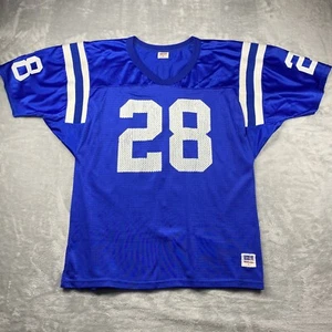 Vintage Indianapolis Colts Herren L Wilson #28 Marshall Faulk Authentic Trikot - Bild 1 von 17