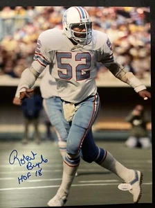 Robert Brazile Houston Oilers HOF 2018 Signed Auto 11x14 Photo ~ JSA COA - Picture 1 of 5