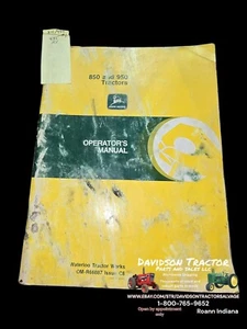 John Deere 850 und 950 Traktoren Bedienungsanleitung OM-R66887 Ausgabe C8 - Bild 1 von 6
