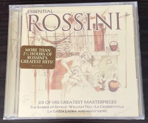 Essential ROSSINI - 2 CD 23 Of His greatest Masterpieces - NEW FACTORY SEALED - Foto 1 di 2