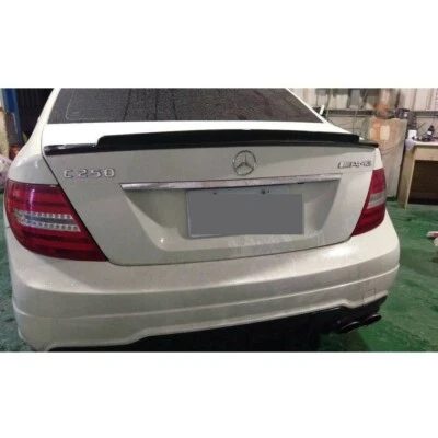 CARBON FIT FOR MERCEDES BENZ W204 C Class 4DR C74 TRUNK SPOILER WING C250 C350 - Imagem 1 de 4