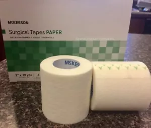 McKesson PAPIER Chirurgieband 2" x 10 yds - 1, 2, 4 oder 6 Rollen/Box - #16-47320 - Bild 1 von 5