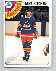 1978-79 O-Pee-Chee #338 Mike Kitchen  Colorado Rockies V25609