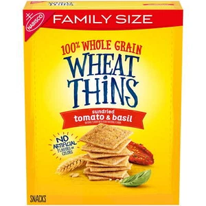 (3 pack) Sundried Tomato & Basil Snacks, Whole Grain Wheat Crackers,13 oz - Picture 1 of 7