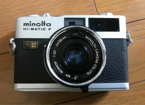 [N MINT] Tested Minolta Hi-matic F Rokkor 38mm f2.7 35mm film camera From JAPAN - Picture 1 of 4