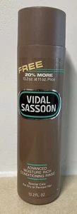VTG 1987 VIDAL SASSOON 13.2 oz CONDITIONER Full BOTTLE M PROP 1980s - Picture 1 of 9