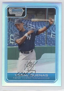 2006 Bowman Chrome Prospects Refractor /500 Yobal Duenas #BC80