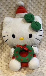 TY Hello Kitty Sanrio Baby Kleinkind Stofftier Kuscheltier Weihnachtszeit - Bild 1 von 4