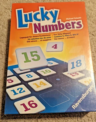 LUCKY NUMBERS Family Board Game Ravensburger 26565 Multilingual - Image 1 of 4