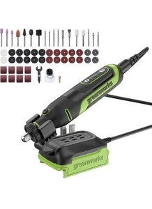 Herramienta Rotativa Inalámbrica Greenworks 24V, Motor Sin Escobillas, 180W, 5 Velocidades, 35.000 RPM, - Imagen 1 de 11