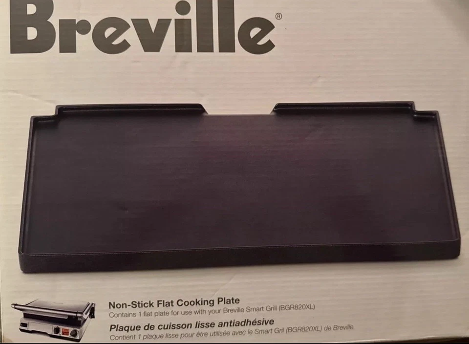 Breville BGR820FP Non-Stick Flat Cooking Plate Insert for Smart Grill BGR820XL - Image 1 of 1