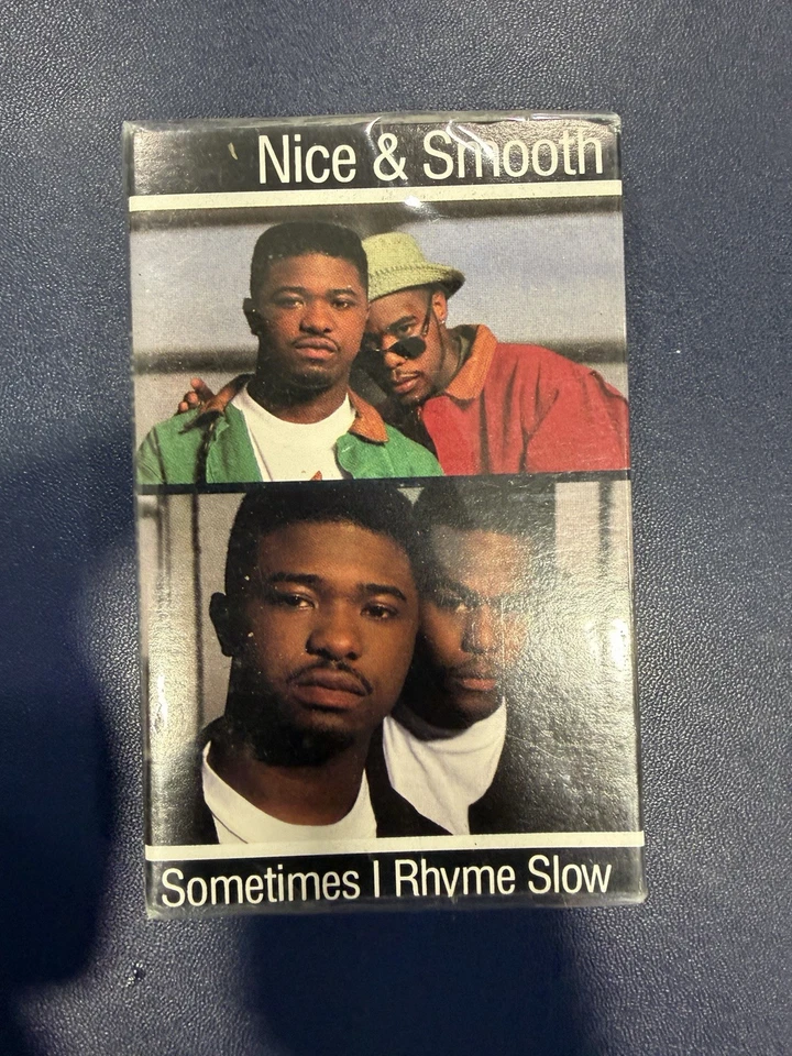 Nice & Smooth Sometimes I Rhyme Slow Def Jam Cassette Tape Sealed Brand New Rare Foto 1 de 4